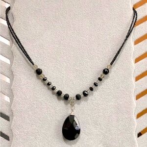 EUC Lia Sofia Necklace, Faceted, Beaded, Statement Necklace, Designer​​​